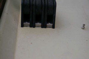 Decks-Detailansicht – Vor der Aufbereitung